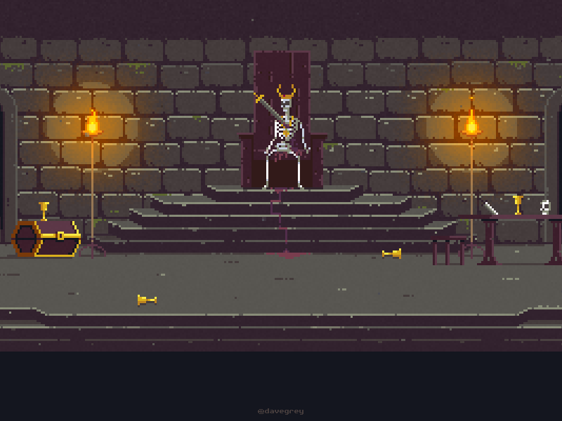 The Throne Room gif pixel art the crux