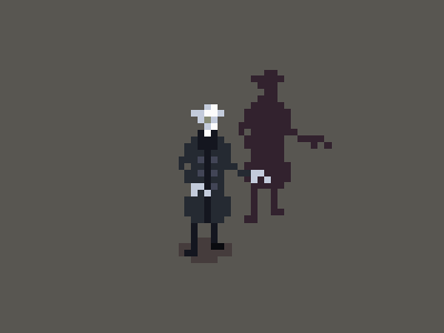 Halloween Countdown #25 halloween nosferatu pixel art