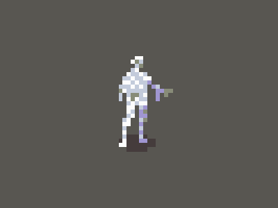 Halloween Countdown #20 halloween mummy pixel art