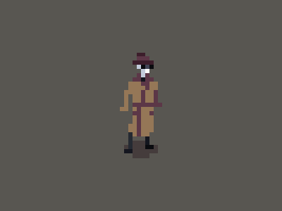 Halloween Countdown #15 halloween pixel art the invisible man