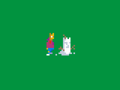 Pixel Advent Calendar #11 advent calendar pixel art the simpsons