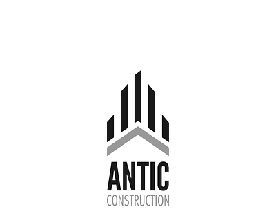 Antic Contractor | Logo design for a construction company abstract app cameroon construction logo design flat icon joel arrey logodesign minimal typography unique vector