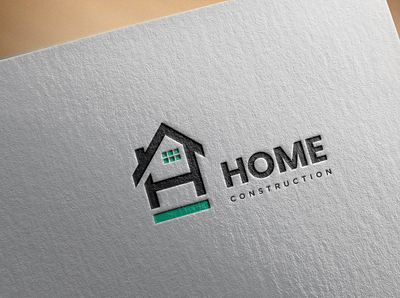 Home Construction | A construction company abstract adobe illustrator adobe photoshop app cameroon design flat icon joel arrey logodesign unique vector