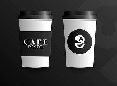 Coffee Shop Logo abstract branding cameroon coffee design flat icon illustration joel arrey logo logo designer logodesign