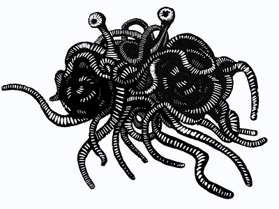 FSM digitalart illustration logo procreate woodcut