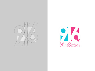 Nine Sixteen Gridview 2d branding design graphic design grid grid logo guide identity illustration logo logodesign logotype mark typography vector