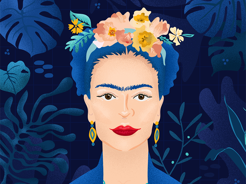 Frida Kahlo by Lauren Leggatt on Dribbble