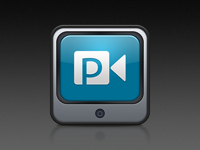 Promtr Icon Rebound app icon ipad teleprompter