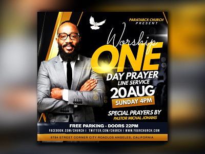 Worship Church Flyer