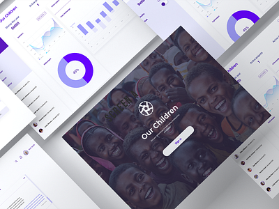 Charity Dashboard branding design logo ui user experience userinterface ux