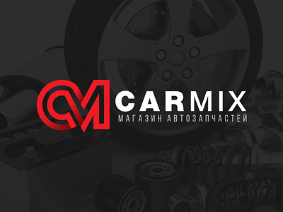 CarMix branding car carlogo design logo logo design logotype