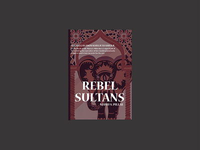 Rebel Sultans Book Cover book cover design design illustration