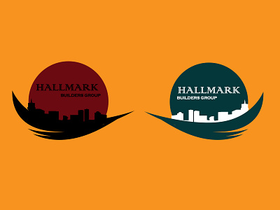 Hallmark Builders Logo Design branding design illustration logo