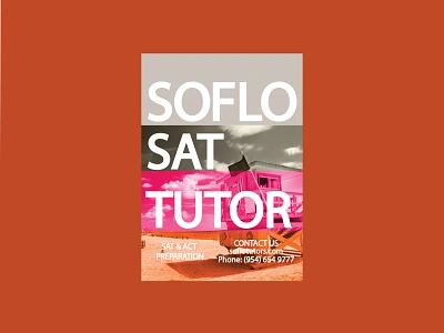 SOUTH FLORIDA TUTOR FLYER branding design flyer graphic design