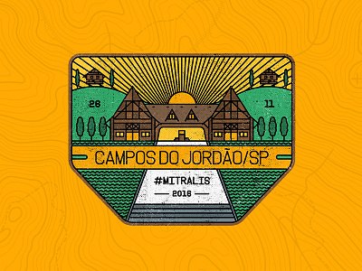 BADGE CAMPOS DO JORDÃO/SP BRAZIL