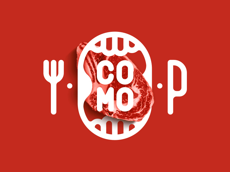 COMO - Design process brand colors design logo