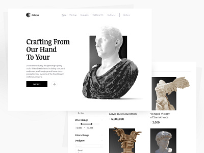 🗿 Online Sculpture & handcraft Shop | ECommerce