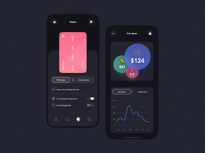 💶Banking App PFM Dashboard | Wallet Design