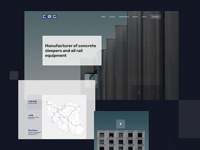 🚂 CBG Website Design | Rail Fastening Systems Company 🚧