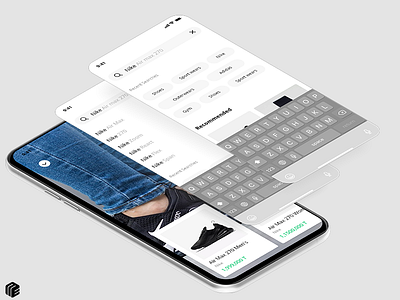 Tagmond - Search screen android app app design apple application brand brand design branding company concept design dribbble fashion figma invision ios minimal ui ux