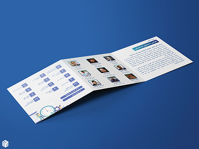 DmondLab Brochure blue brand branding brochure brochure design design graphic graphicdesign illustration illustrator print vector