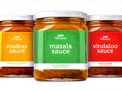 Tikkaway Sauces branding design icon packaging typography