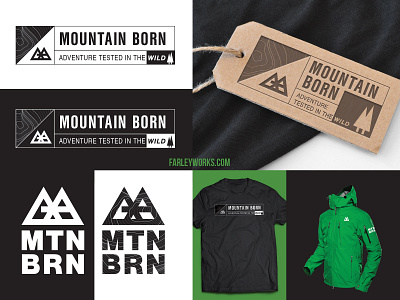 Mountain Born adventure adventure brand apparel available brand branding branding design buyme custom design forsale logo outdoor outdoor badge outdoor brand outdoor logo outdoorlogo