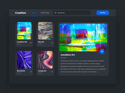 Creative Ui Design adobe animation app artwork creative creative design dashboard ui flat illustration flatdesign minimal minimalism minimalist minimalistic typography ui ux ui ux design ux web