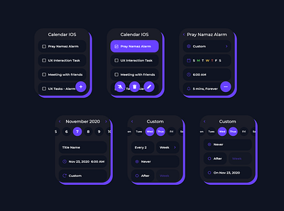 Apple watch iOS UI Kit (Calendar) app apple apple design apple watch creative design ios ios app ios7 minimal trend ui ux design ui design ui kit ui kit design ui kits ui8 ui8net uidesign uiux watch