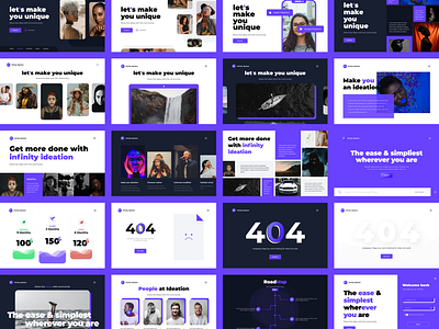 Infinity Ideation Multipurpose Web UI Kit