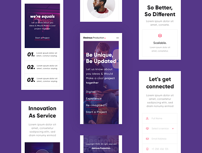 UX/UIWebsite Design (Digital Agency) 2020 design 2020 trends adobe branding creative design design flat flatdesign minimal minimalism minimalist minimalistic typography ui ux ui ux design web web design webdesign website website design