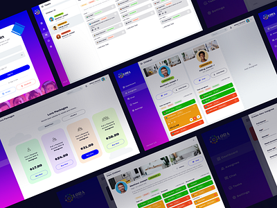 Web Application UI UX Design - Lora app bitcoin branding children creative design creative ui design minimal minimalist mobile app newdesigns uiux uiuxdesign uxui web application web apps web ui web ui design website