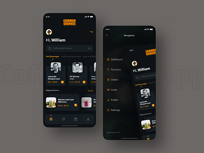 Coffee Order App - UI/UX Designs adobe adobe xd app app ui design bit coin creative agency creative design creative direction crypto currency design figma figma community figma design minimal mobile app ui ux design ui design ui popups web application web ui designs