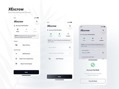 Account Verification UI UX Design by Zulqurnain Haider on Dribbble