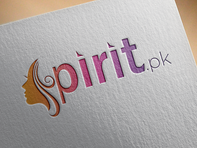 Spirit.pk (Logo) adobe branding creative design design illustration illustrator logo photoshop typography ui ui ux ui ux design ux web webside