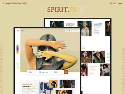 Spirit.Pk Web Design adobe app art branding creative design design flat icon illustrator minimal photoshop type typography ui ui ux ui ux design ux web webside website