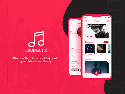 Music -UX/UI Interaction Design app creative design design interaction interaction design ui ui ux ui ux design ux web