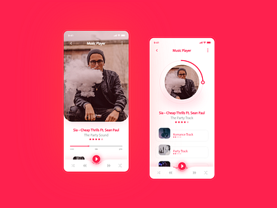 Music App UX/UI Design adobe app creative design design minimal minimalist modern music album music app music app ui ui ux design