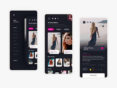 Shopping App (Spirit) UX/UI Design adobe animation app app design creative design gif minimal minimalist modern ui ux ui ux design ux design