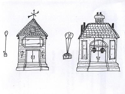Even More Sketched Houses