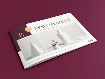 Product Catalog branding graphic design illustration print template white