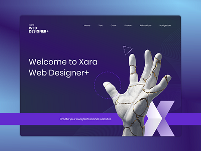 Product landing page