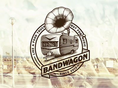 Bandwagon Identity branding design logo
