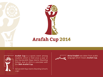 Arafah Cup 2014 Logo