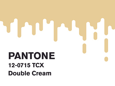 Pantone - Double Cream