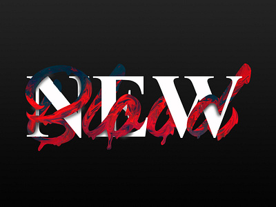 New Blood Typography