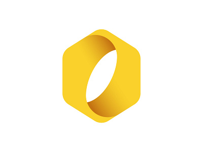O Logo brand branding icon identity letter lettermark logo logotype minimal monogram o typography ui ux yellow
