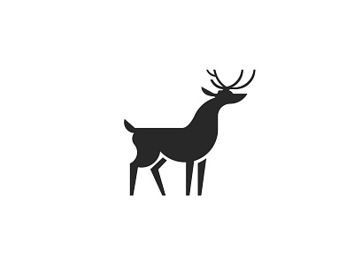 Deer Logo animal brand branding deer forest geometric icon identity illustration logo logotype mark monogram symbol