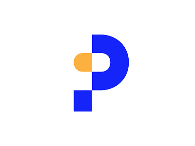 P for Pill brand branding health icon identity letter lettering lettermark logo logotype mark medicine monogram negativespace p pill symbol type typography