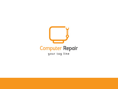 Computer repair / Hardware fixing logo by BdThemes on Dribbble